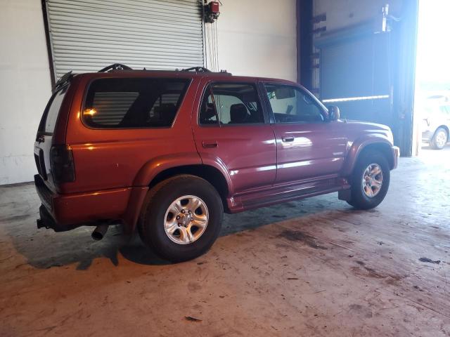 JT3GN86R720233143 - 2002 TOYOTA 4RUNNER SR5 RED photo 3