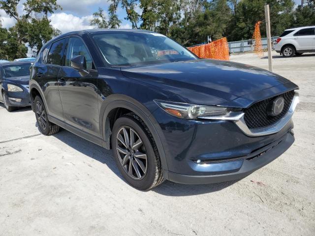 JM3KFADL1H0155306 - 2017 MAZDA CX-5 GRAND TOURING BLUE photo 4