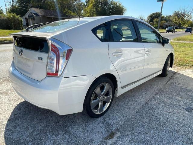 JTDKN3DU5D5599401 - 2013 TOYOTA PRIUS 白色 照片 4