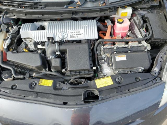 JTDKN3DU5E1782144 - 2014 TOYOTA PRIUS GRAY photo 11