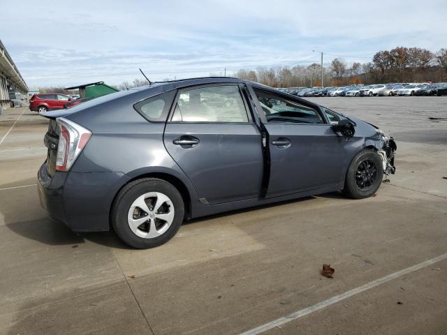 JTDKN3DU5E1782144 - 2014 TOYOTA PRIUS GRAY photo 3