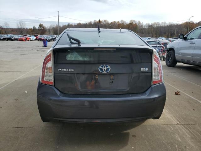 JTDKN3DU5E1782144 - 2014 TOYOTA PRIUS GRAY photo 6