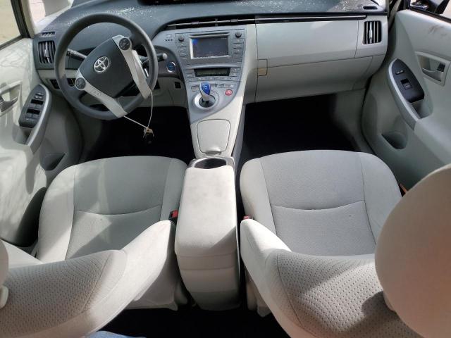 JTDKN3DU5E1782144 - 2014 TOYOTA PRIUS GRAY photo 8