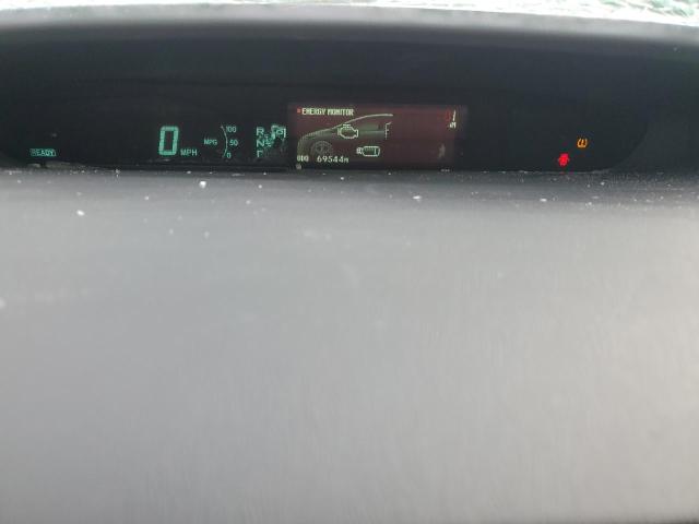 JTDKN3DU5E1782144 - 2014 TOYOTA PRIUS GRAY photo 9