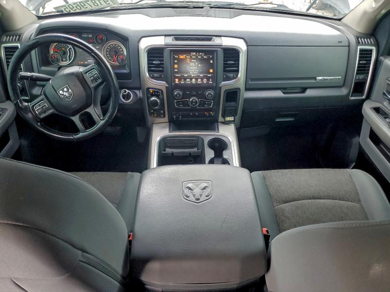 3C6RR7LT1HG549250 - 2017 RAM 1500 SLT BLACK photo 8