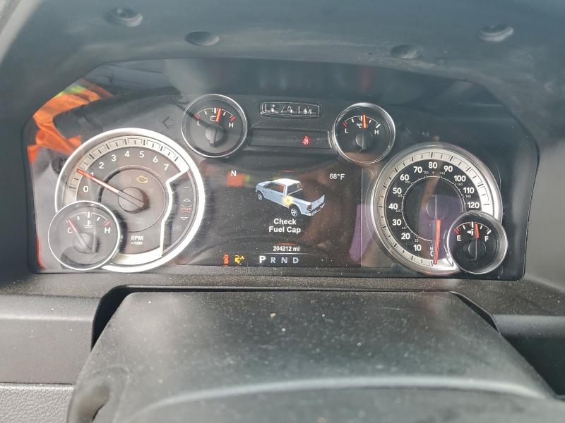 3C6RR7LT1HG549250 - 2017 RAM 1500 SLT BLACK photo 9