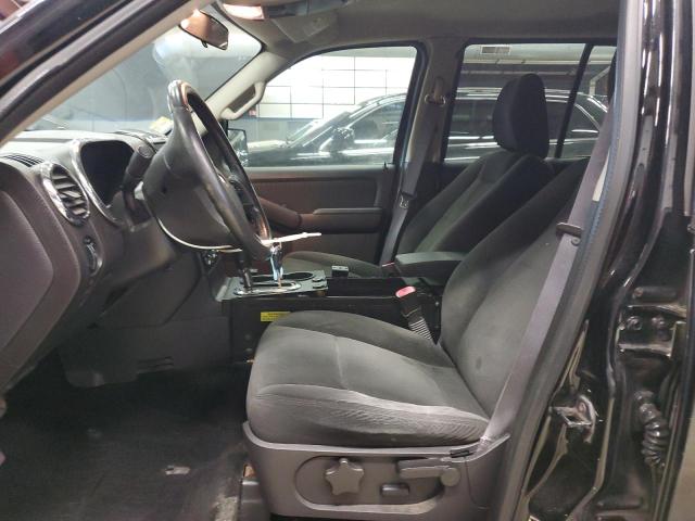 1FMEU73E79UA39339 - 2009 FORD EXPLORER XLT BLACK photo 7
