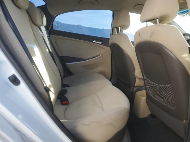 KMHCT4AE5DU364074 - 2013 HYUNDAI ACCENT GLS WHITE photo 10