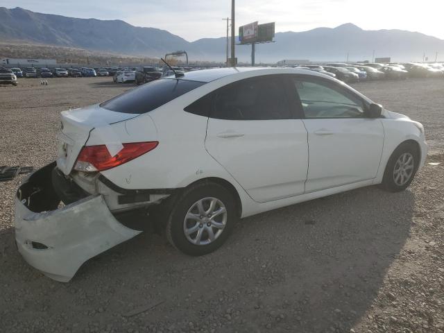 KMHCT4AE5DU364074 - 2013 HYUNDAI ACCENT GLS WHITE photo 3