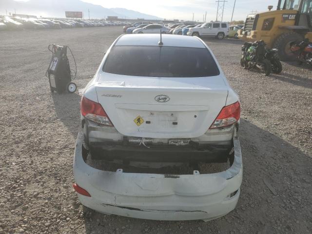 KMHCT4AE5DU364074 - 2013 HYUNDAI ACCENT GLS WHITE photo 6