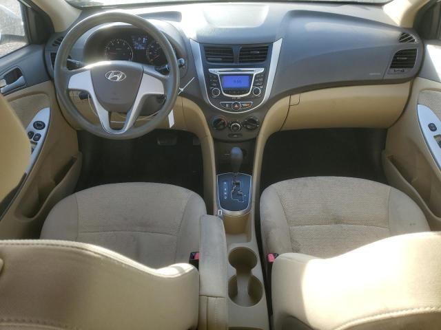KMHCT4AE5DU364074 - 2013 HYUNDAI ACCENT GLS WHITE photo 8
