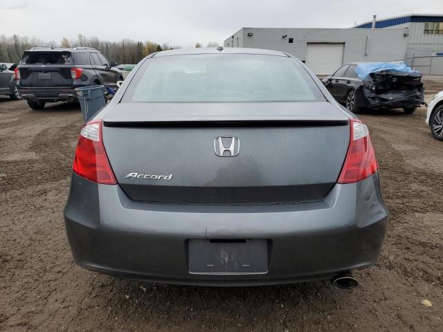 1HGCS12829A801747 - 2009 HONDA ACCORD EXL CHARCOAL photo 6