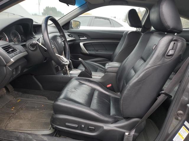1HGCS12829A801747 - 2009 HONDA ACCORD EXL CHARCOAL photo 7