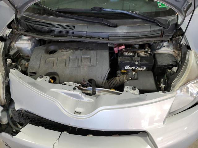 JTKKUPB48D1036954 - 2013 TOYOTA SCION XD فضي صورة 11