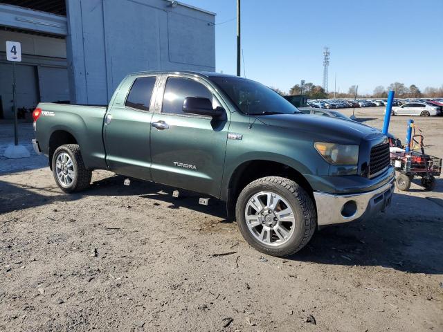 5TBBV54107S482446 - 2007 TOYOTA TUNDRA DOUBLE CAB SR5 GREEN photo 4