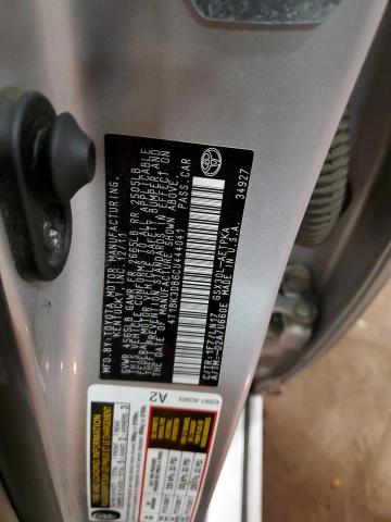 4T1BK3DB6CU444041 - 2012 TOYOTA AVALON BASE Күміс фото 12