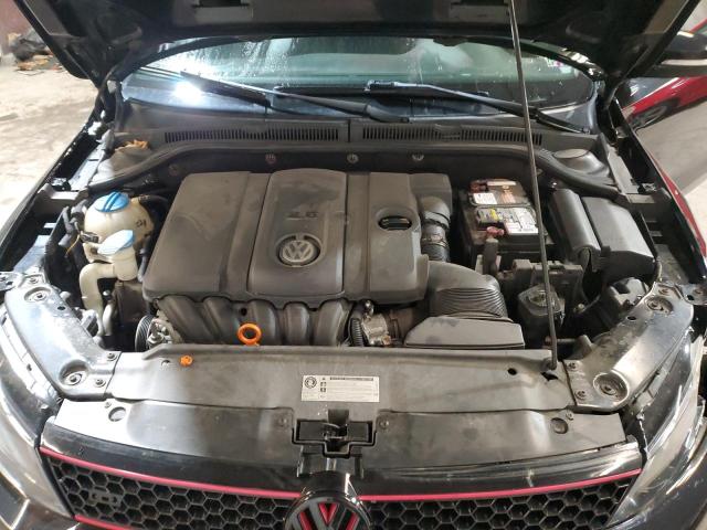 3VWDP7AJXCM349923 - 2012 VOLKSWAGEN JETTA SE BLACK photo 11