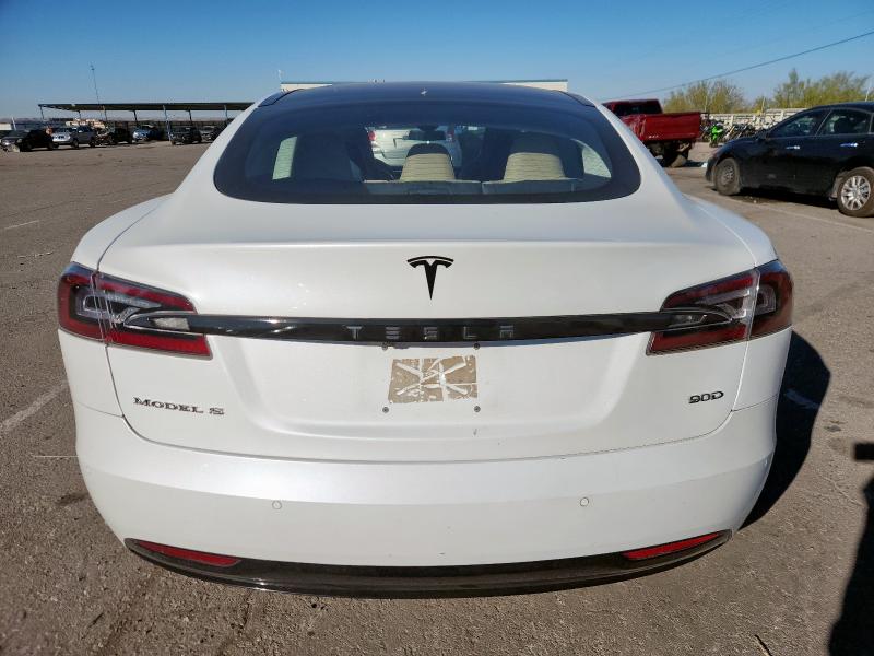 5YJSA1E2XGF141434 - 2016 TESLA MODEL S 白色 照片 6