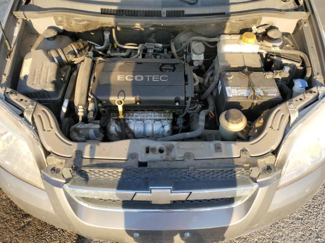 KL1TD56E69B623908 - 2009 CHEVROLET AVEO LS თაფლისფერი ფოტო 11