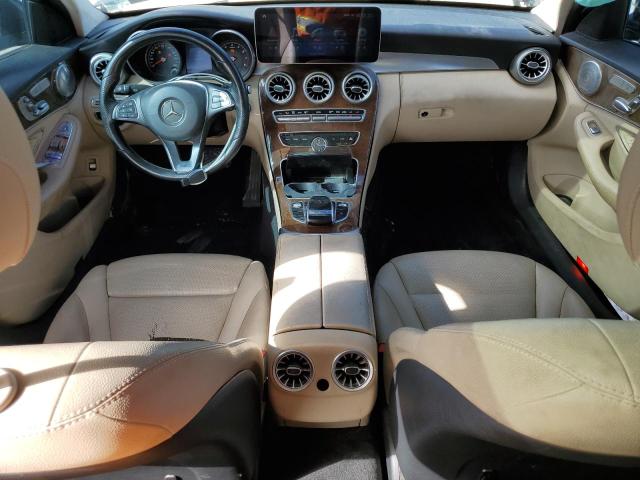 55SWF4KB1FU030406 - 2015 MERCEDES-BENZ C 300 4MATIC BLACK photo 8