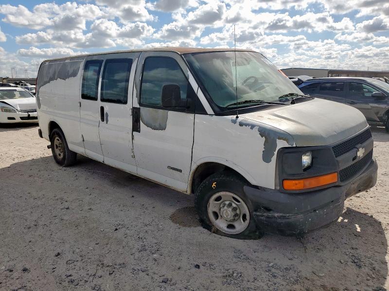 1GCGG29V331158397 - 2003 CHEVROLET EXPRESS 白色 照片 4