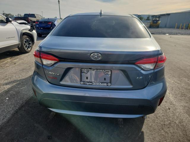 JTDEPMAE2N3026544 - 2022 TOYOTA COROLLA LE Синий фото 6