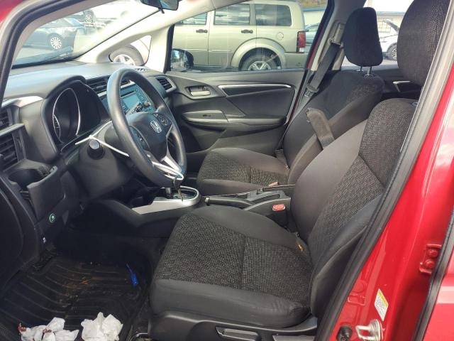 JHMGK5H55GX039723 - 2016 HONDA FIT LX RED photo 7