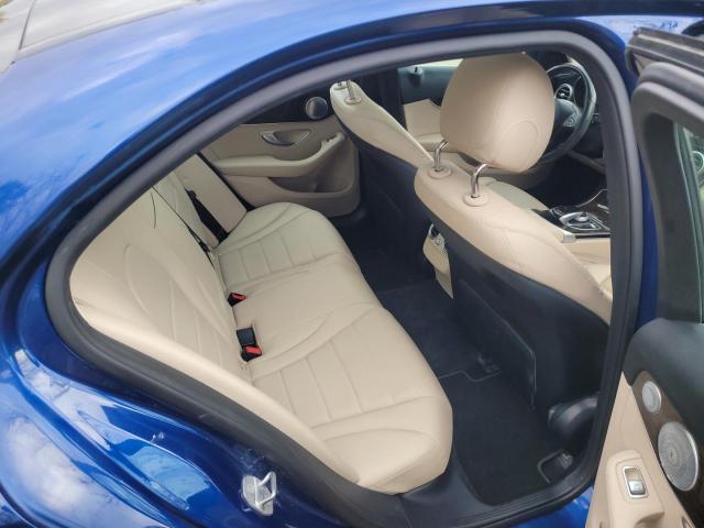 55SWF4KB2JU260741 - 2018 MERCEDES-BENZ C 300 4MATIC BLUE photo 6