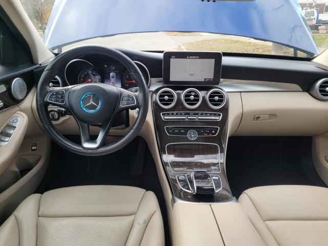 55SWF4KB2JU260741 - 2018 MERCEDES-BENZ C 300 4MATIC BLUE photo 9