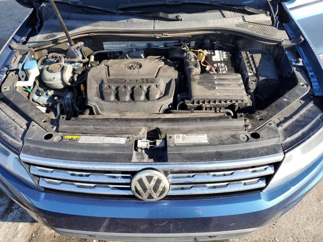 3VV2B7AX6KM151370 - 2019 VOLKSWAGEN TIGUAN SE 蓝色 照片 12