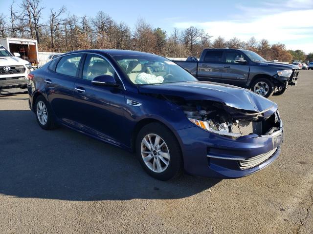 5XXGT4L33JG207369 - 2018 KIA OPTIMA LX BLUE photo 4