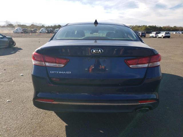 5XXGT4L33JG207369 - 2018 KIA OPTIMA LX BLUE photo 6