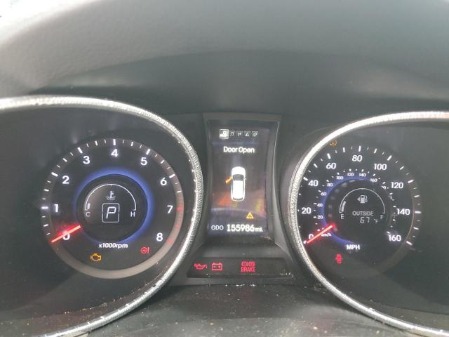 5XYZUDLB1DG117537 - 2013 HYUNDAI SANTA FE S GRAY photo 9