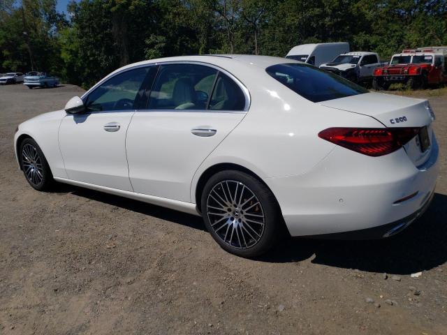 W1KAF4HB5PR124664 - 2023 MERCEDES-BENZ C 300 4MATIC WHITE photo 2