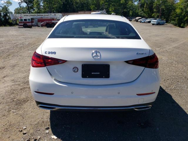 W1KAF4HB5PR124664 - 2023 MERCEDES-BENZ C 300 4MATIC WHITE photo 6