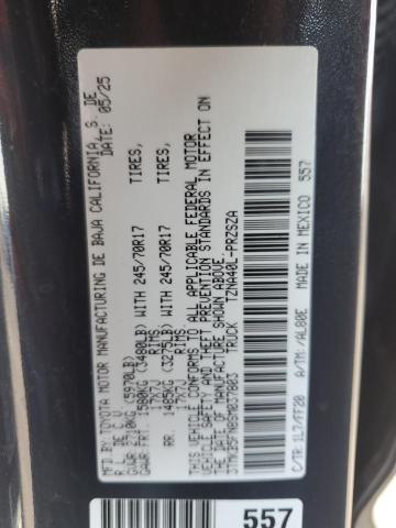 3TMKB5FN8SM037803 - 2025 TOYOTA TACOMA DOUBLE CAB Gri fotoğraf 12