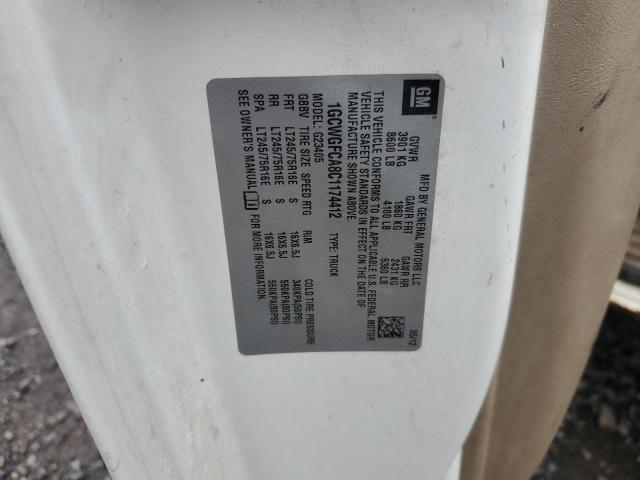 1GCWGFCA8C1174412 - 2012 CHEVROLET EXPRESS G2 Ağ foto 13