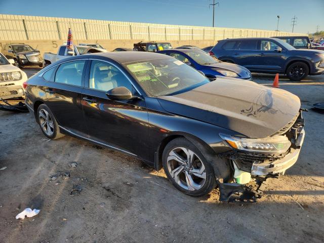 1HGCV1F42JA090327 - 2018 HONDA ACCORD EX შავი ფოტო 4