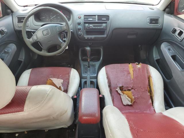 1HGEJ8248YL065787 - 2000 HONDA CIVIC EX RED photo 8