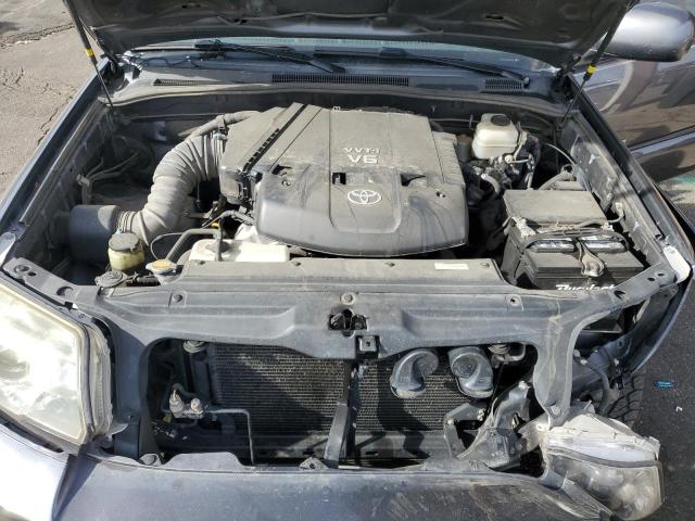 JTEBU14R88K025302 - 2008 TOYOTA 4RUNNER SR5 Szary zdjęcie 11