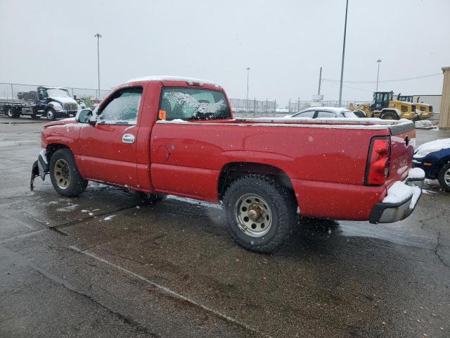 3GCEC14X27G256754 - 2007 CHEVROLET SILVERADO C1500 CLASSIC RED photo 2