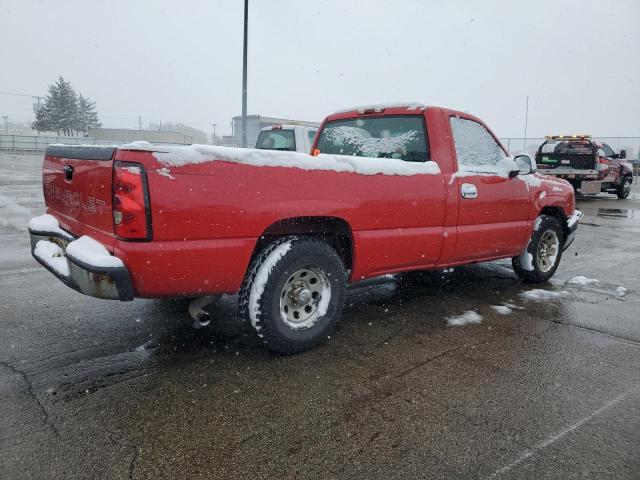 3GCEC14X27G256754 - 2007 CHEVROLET SILVERADO C1500 CLASSIC RED photo 3