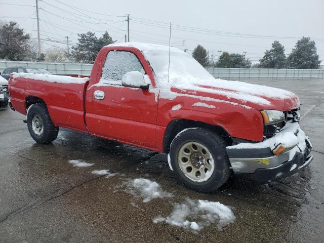 3GCEC14X27G256754 - 2007 CHEVROLET SILVERADO C1500 CLASSIC RED photo 4
