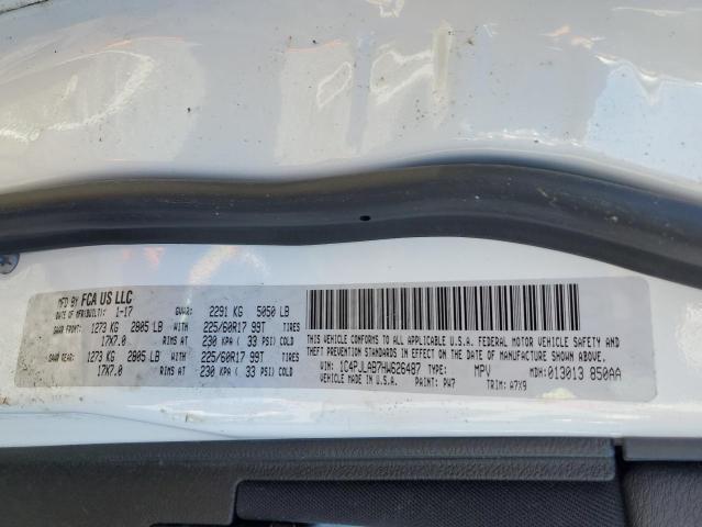 1C4PJLAB7HW626487 - 2017 JEEP CHEROKEE SPORT 白色 照片 13