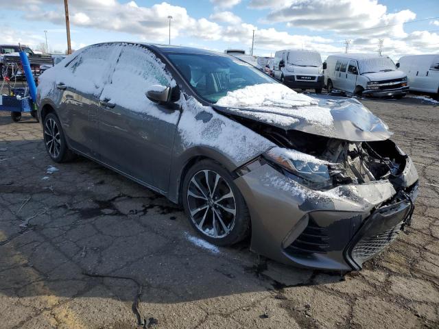 2T1BURHE2KC138343 - 2019 TOYOTA COROLLA L 棕色 照片 4