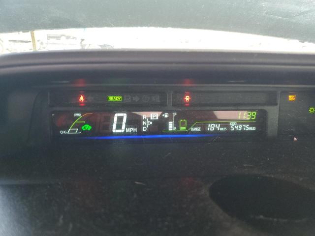 JTDZN3EU9EJ010078 - 2014 TOYOTA PRIUS V TEAL photo 9