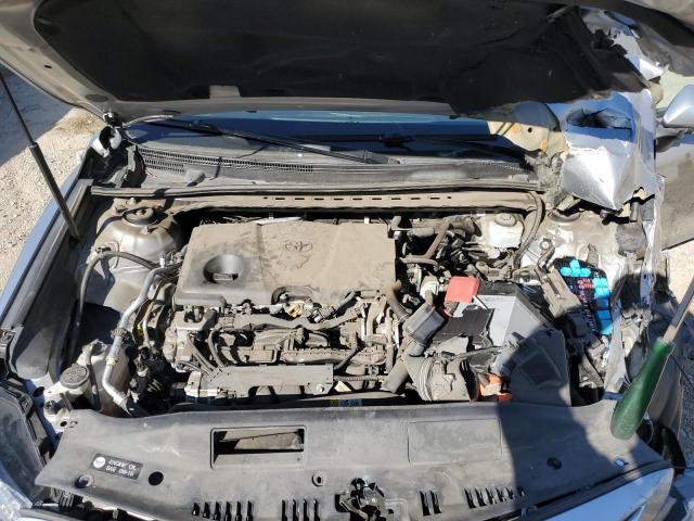4T1B11HK4KU809915 - 2019 TOYOTA CAMRY L 银色 照片 11