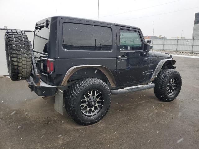 1C4AJWAG8HL697959 - 2017 JEEP WRANGLER SPORT BLACK photo 3