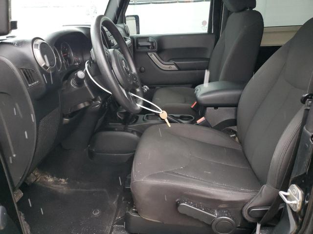 1C4AJWAG8HL697959 - 2017 JEEP WRANGLER SPORT BLACK photo 7