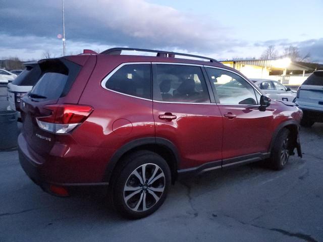 JF2SKAUC1KH553274 - 2019 SUBARU FORESTER LIMITED 红色 照片 3